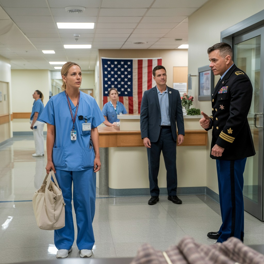 Uma Enfermeira Foi Colocada em Licença por Ajudar um Veterano e Horas Depois um Líder Militar Sênior Entrou no Hospital