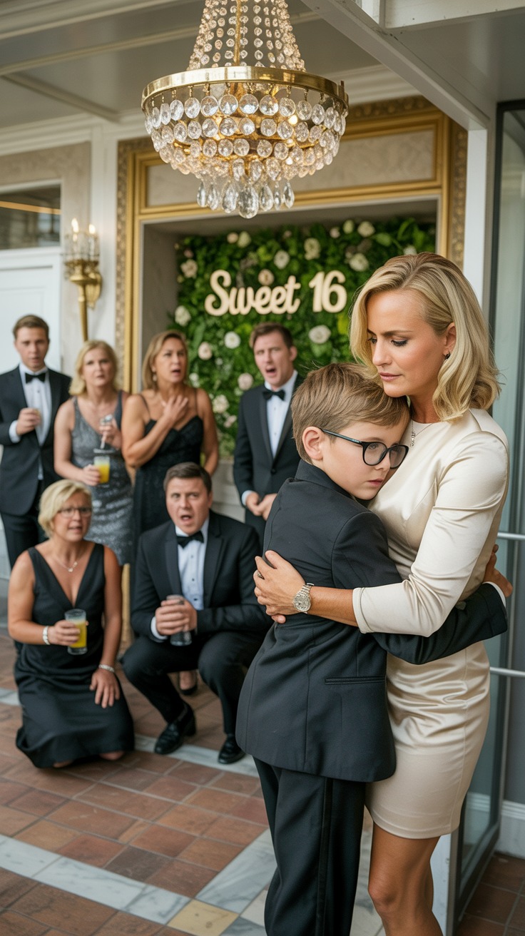 Minha irmã cancelou a cirurgia do meu filho para pagar a festa de dezesseis anos da filha dela