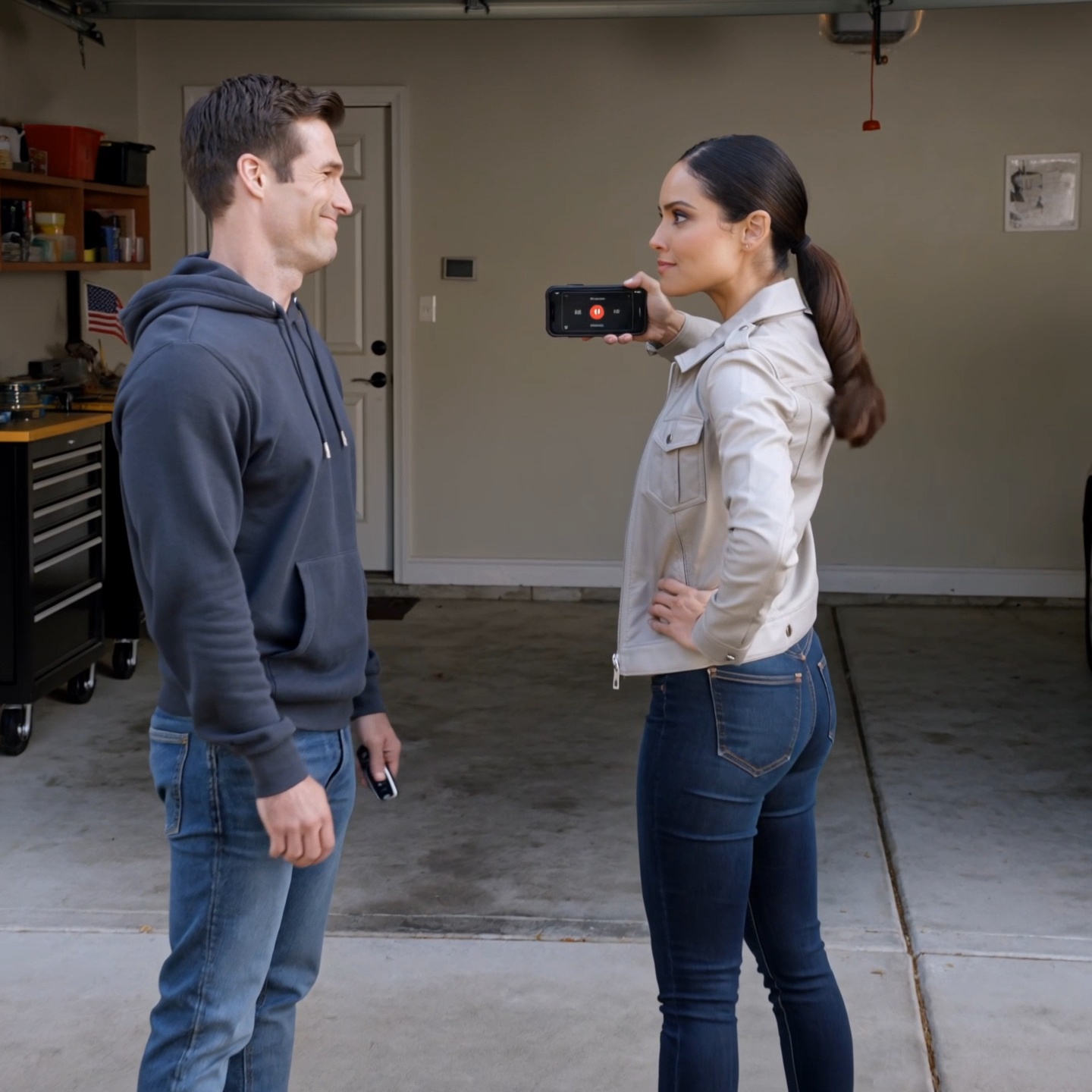 Meu marido me disse que a mãe dele tinha “emprestado” meu carro novo por um mês e que eu poderia pegar o ônibus. Ele disse isso na nossa garagem, quase casualmente, enquanto eu ficava ali olhando para o concreto vazio onde meu carro tinha estado. Eu tinha economizado por nove anos para aquele sedã. O que me deixou pasma nem foi o roubo. Foi a maneira como ele disse isso, como se meu trabalho duro tivesse silenciosamente se tornado propriedade da família dele no dia em que me casei com ele.