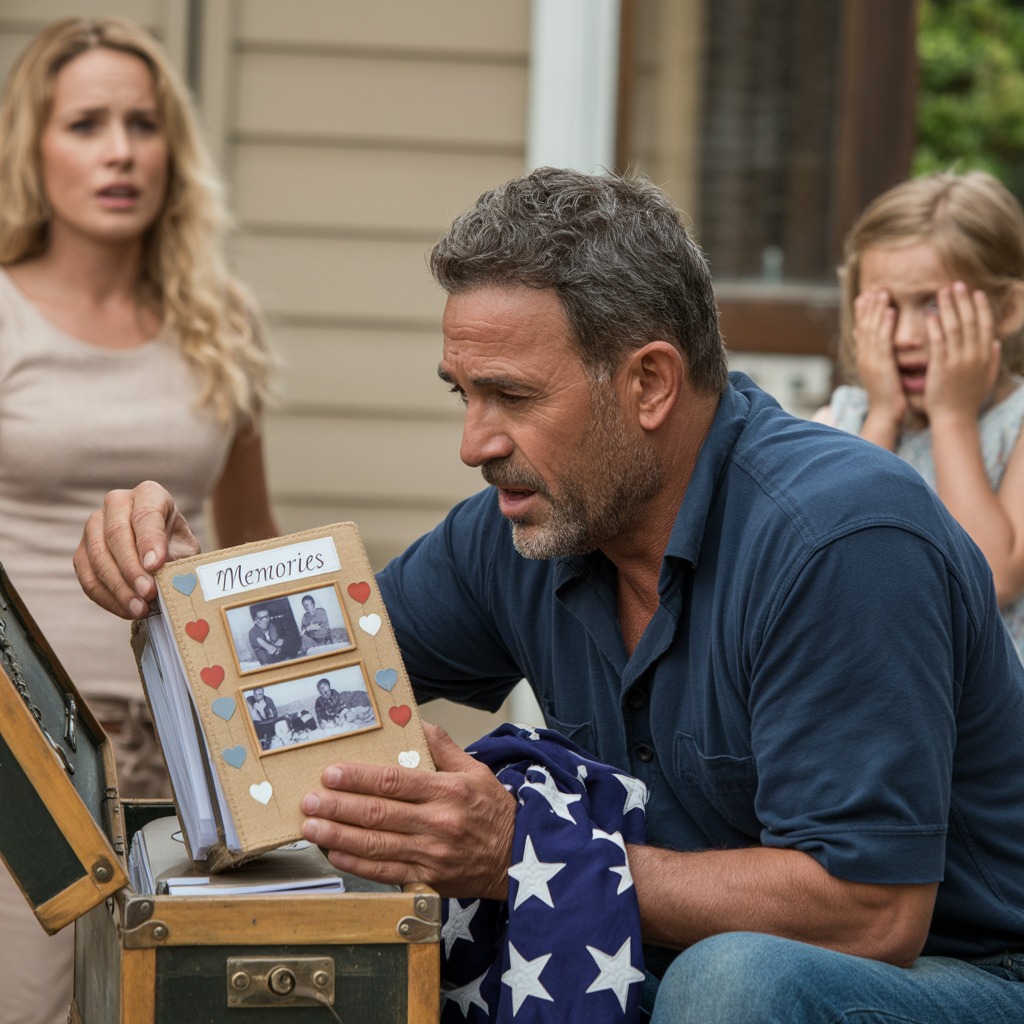 Por Trás do Local, Meu Marido Me Entregou um Álbum de Recortes Tirado do Lixo