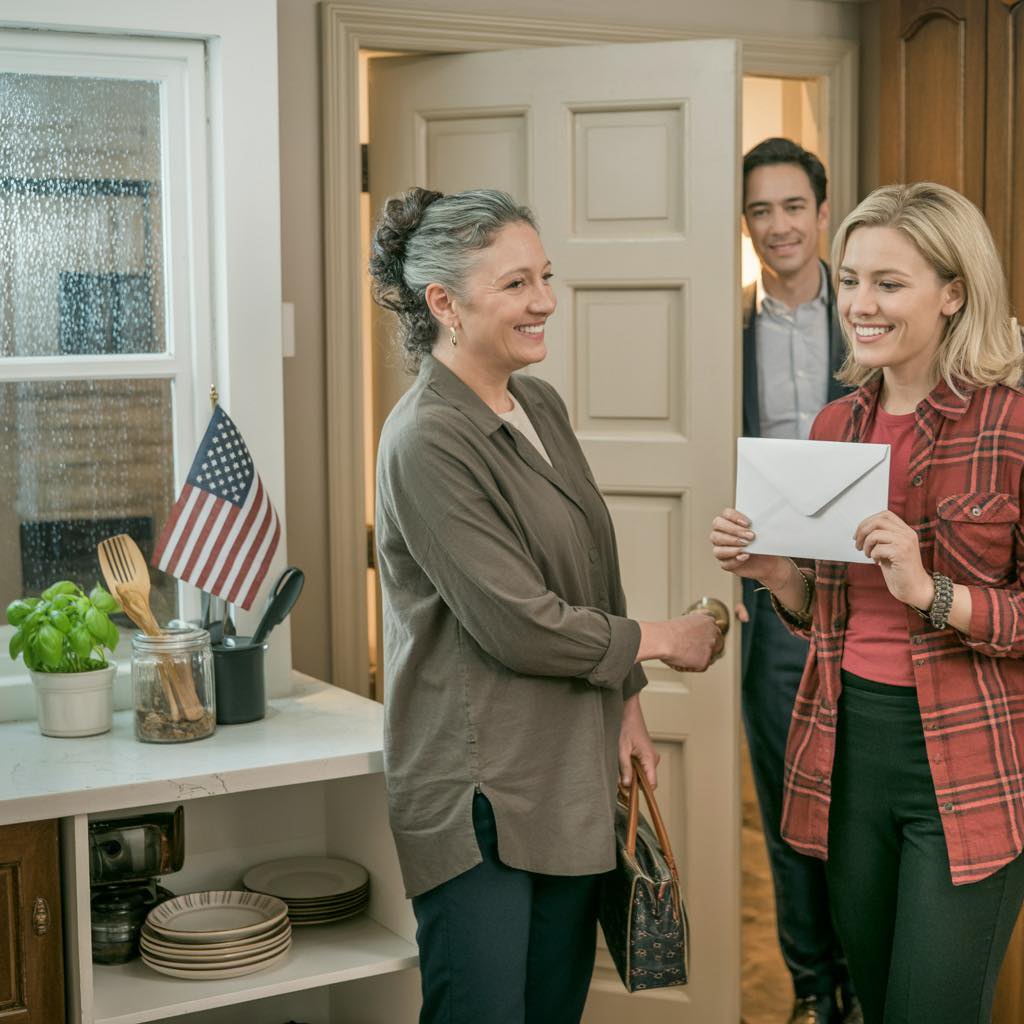 Voltei para casa após ensinar o dia todo e encontrei uma trava na minha despensa