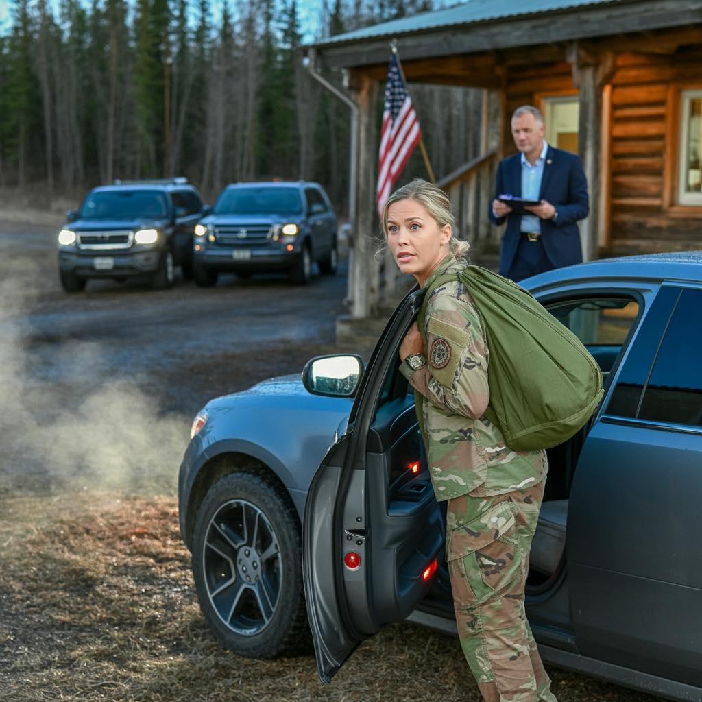 På Min Fars Begravning Sa Min Syster Att Jag Skulle Hålla Mig Borta Från Stugan Jag Arvde, Så Jag Körde Dit I Alla Fall