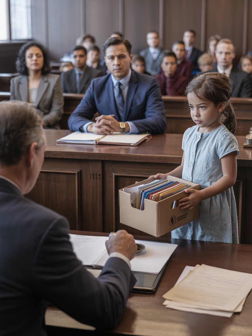 Hän yritti käyttää tyhjää kaappiani viemään lapseni, kunnes tyttäreni puhui oikeudessa