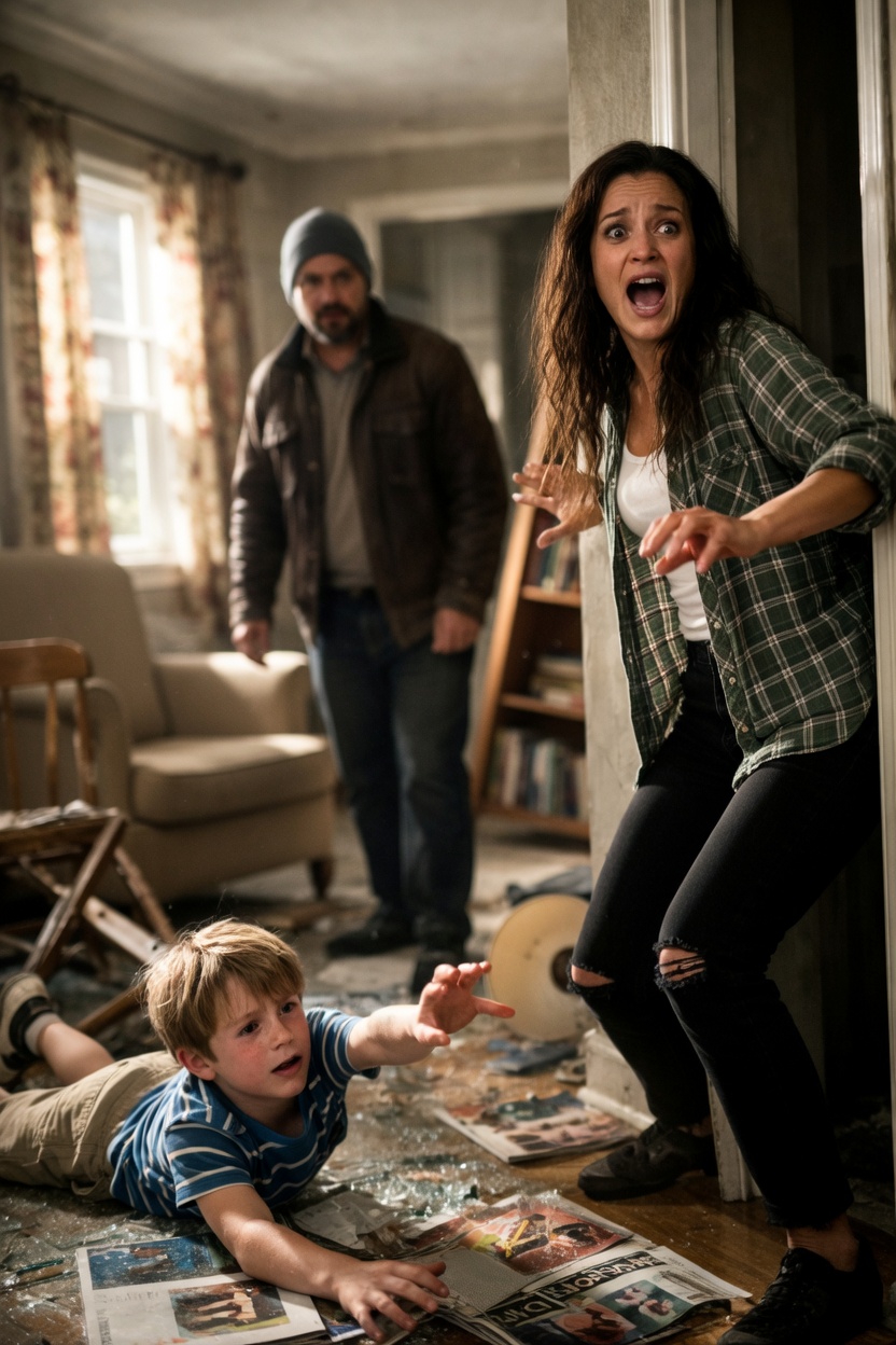 Lähdin kuukaudeksi pelastamaan isääni… Joten kuka oli talossani yöllä, kun poikani käski minun juosta? 012