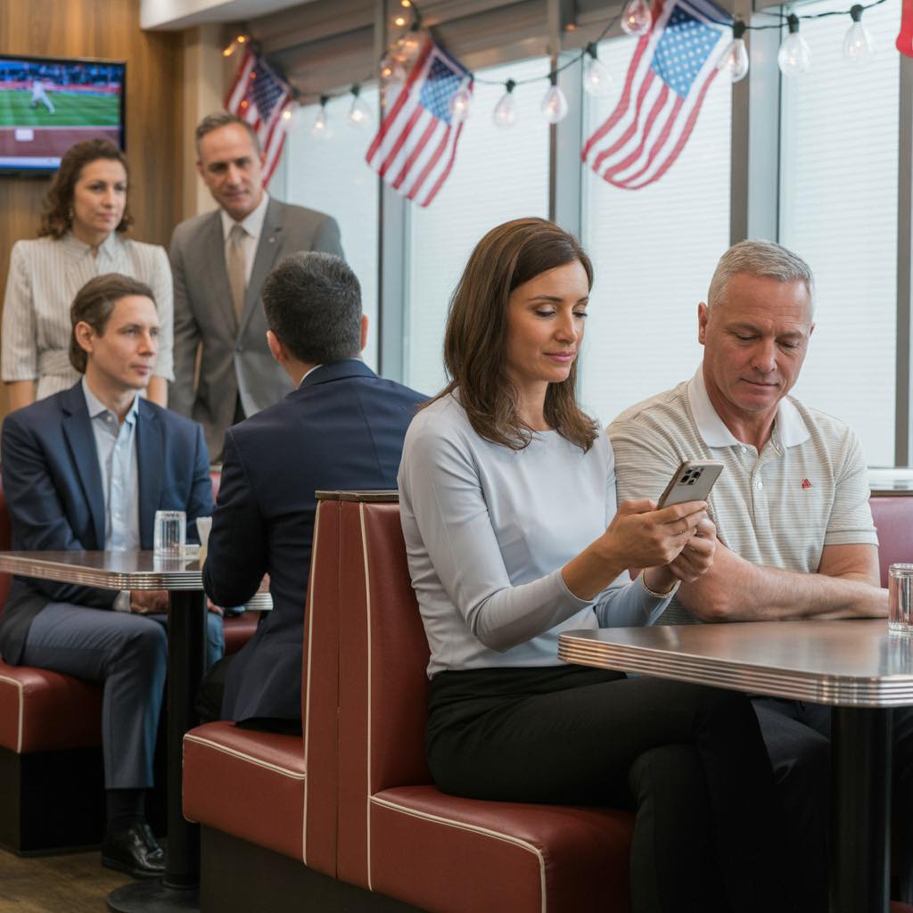 Isäni jätti häät väliin golf-turnauksen vuoksi.
Kolme vuotta myöhemmin hotelliketjuni saavutti 110 miljoonan dollarin tuloksen.
Hän lähetti tekstiviestin: “Perheen illallinen. Tärkeä keskustelu.”
Saavuin paikalle lakimieheni kanssa.