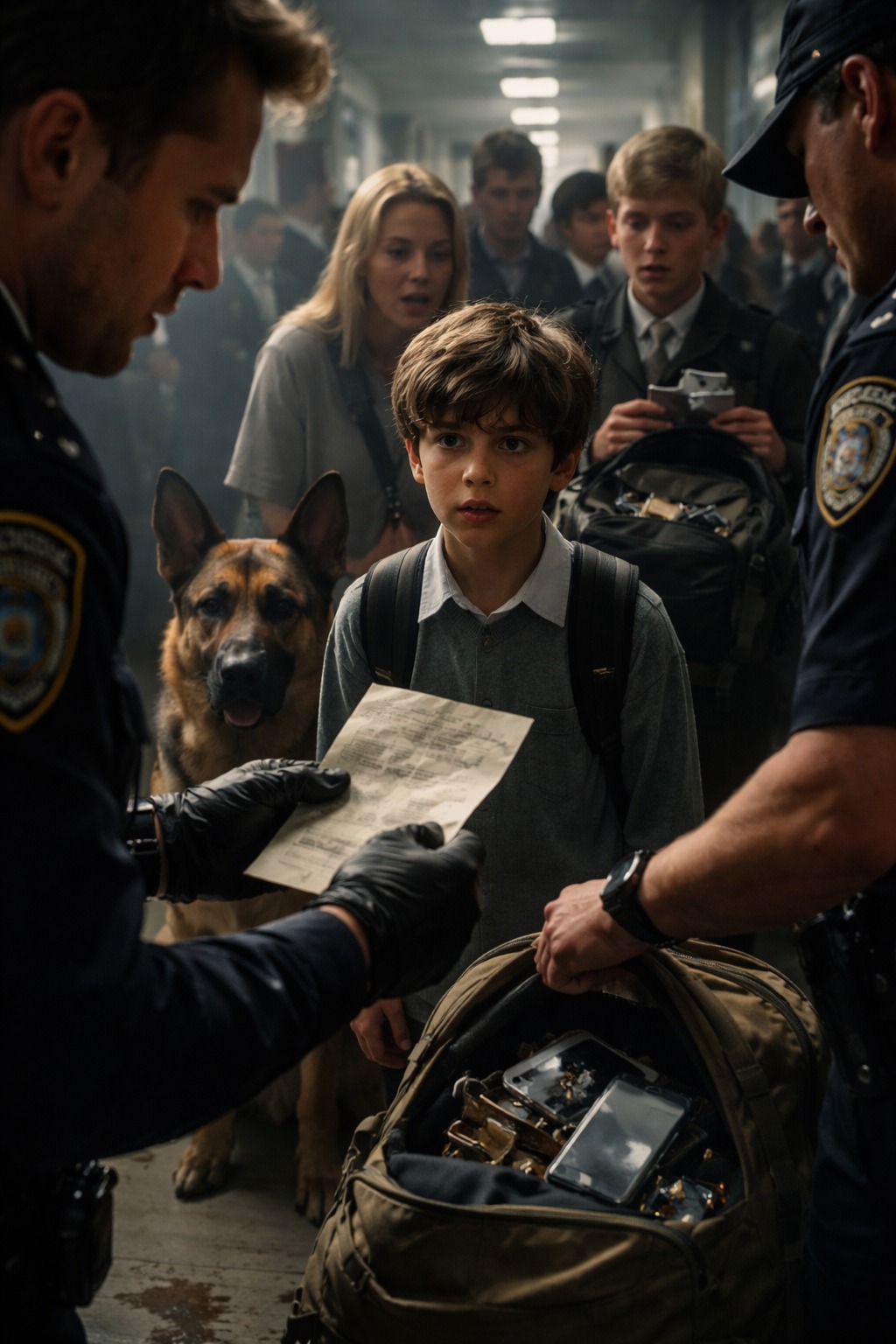 He kutsuivat häntä varastajaksi ennen kuin hän edes sai puhua. Mutta kun poliisikoira pysähtyi hänen eteensä, pelätty totuus alkoi paljastua.005