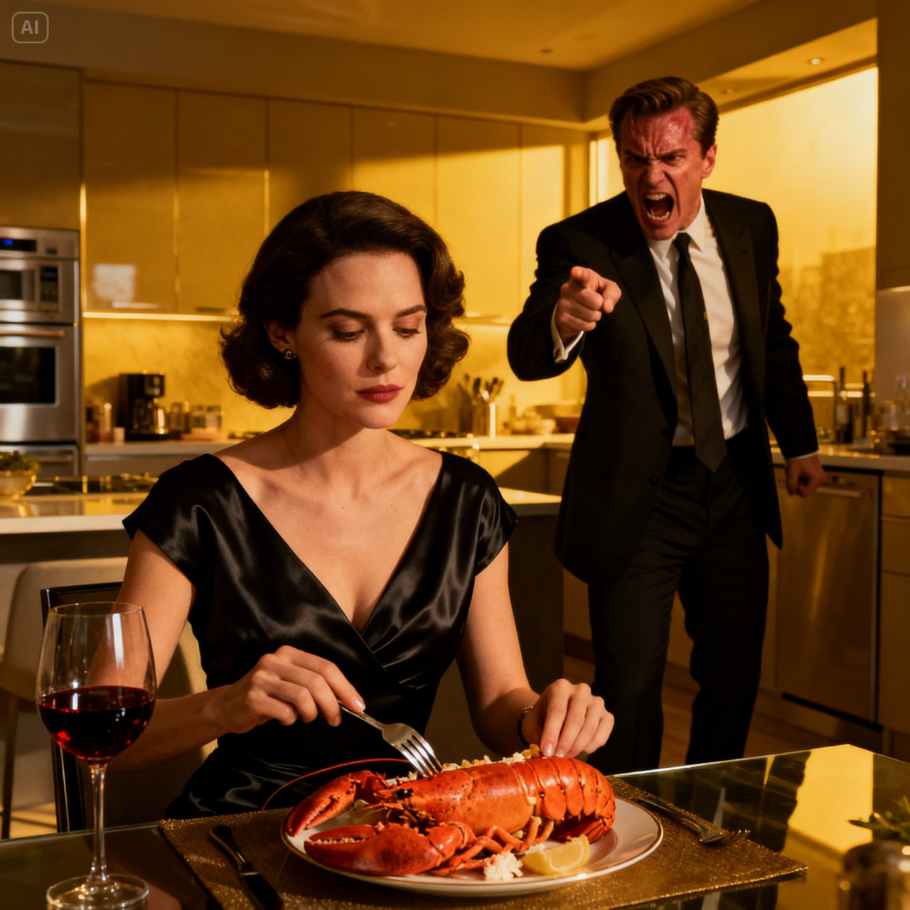 Mieheni pilkkasi minua: “Ridikkäällä palkallasi, jääkaapin ruoka on minun!” Sitten hän laittoi lukon jääkaapin oveen kuin en kuuluisisi omaan kotiini. Pudistin vain olkapäitäni. Sinä iltana hän palasi ja löysi minut syömässä hummeria. “Mistä rahat tulivat!?” hän karjaisi. Taivutin lähemmäs ja kuiskasin vastaukseni… Hänen jalkansa heikkenivät, ja hän kaatui raskaasti tuoliin. Entä jos tämä on vasta alku? – Uutiset