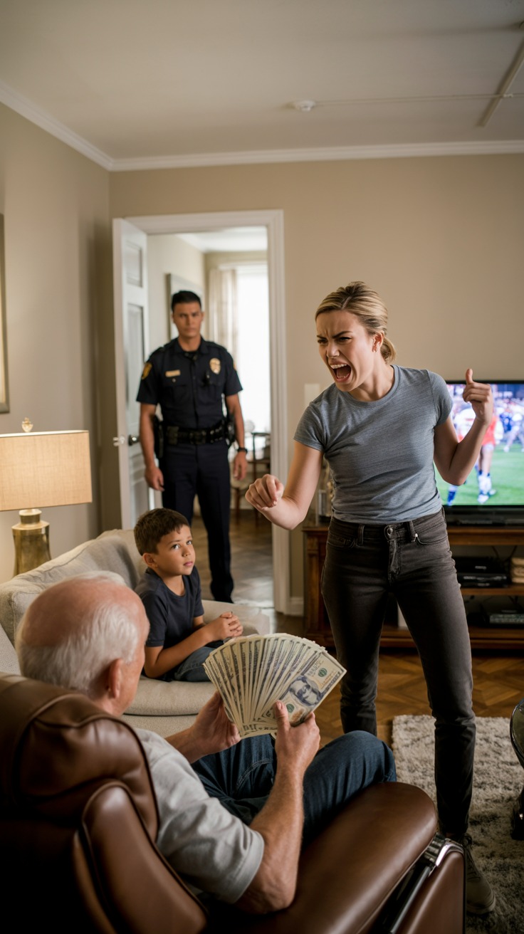 Efter återträffen var mitt konto tomt och min far hånade mig tills dörren svängde upp