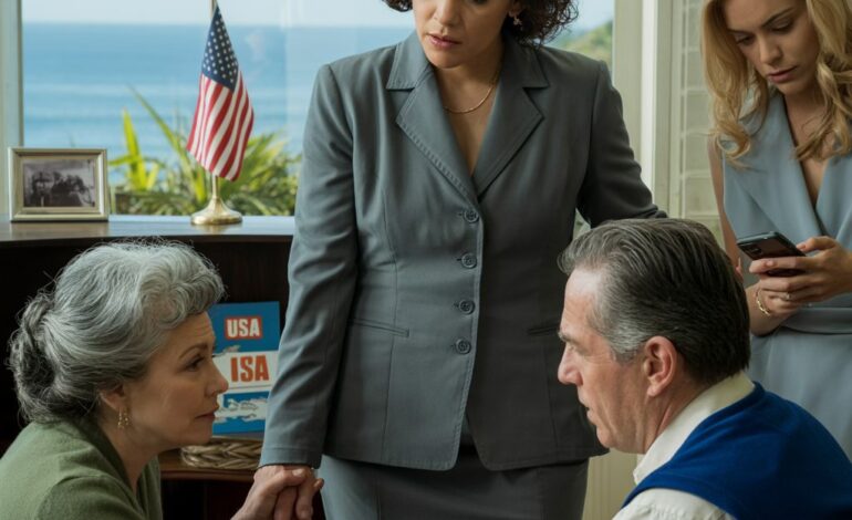 Ett Hemligt Meddelande Som Sände Mig Hem Till En Advokat Och Polis Som Väntade På Flygplatsen Och Sanningen Fick Mig Att Falla Samman