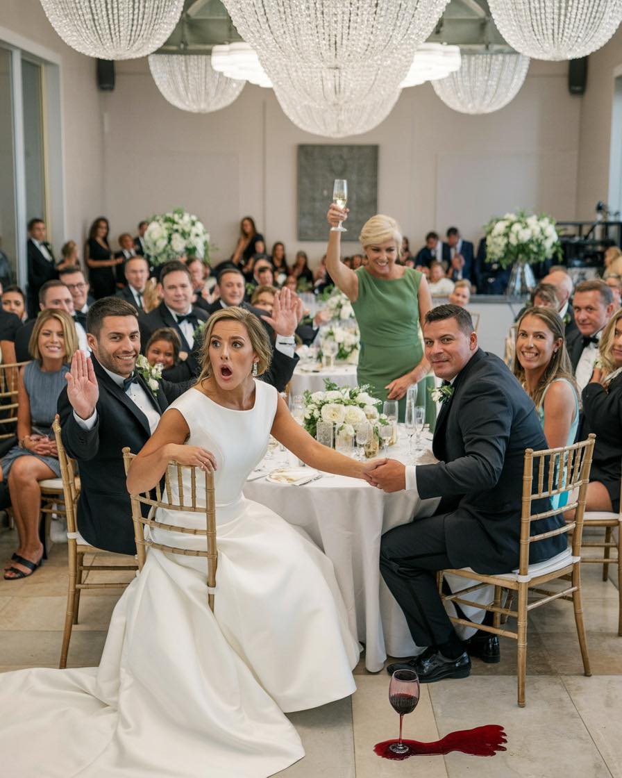 Hän yritti pilata häät yhdellä ilmoituksella, mutta olin valmistautunut