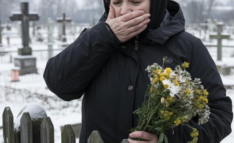 Menin vierailemaan mieheni edesmenneen vaimon hautapaikalla ja huomasin, ettei hän koskaan ollut kuollut