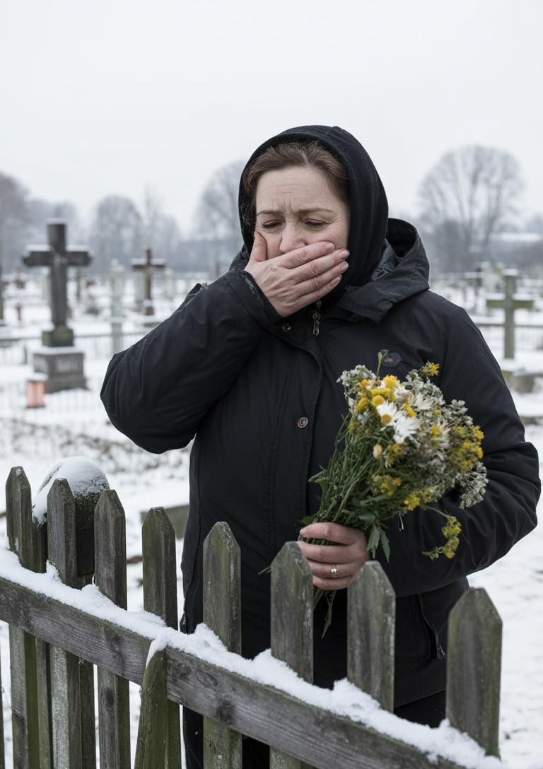 Menin vierailemaan mieheni edesmenneen vaimon hautapaikalla ja huomasin, ettei hän koskaan ollut kuollut
