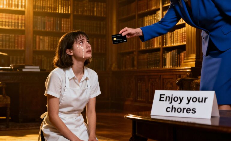 Vaimoni vei salaa sisareni kalliille lomalle ja jätti minut hoitamaan kaikkea kotona. Ainoa viesti, jonka hän jätti tiskille, oli: “Nauti askareista.” Istuin siellä itkien, kunnes oletettu unohtavainen isoäitini nousi äkkiä ylös, työnsi mustan kortin käteeni ja sanoi rauhallisesti: “Lopeta itkeminen, Valerie. Olen jo jäädyttänyt heidän pankkitilinsä. Nyt alkaa oikea peli.” – Uutiset