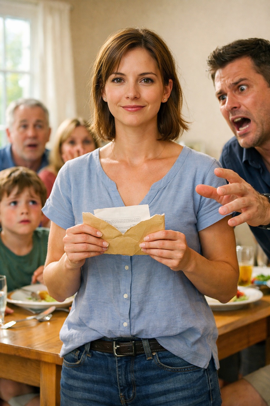 Han kallade sin fru värdelös inför alla—men han visste inte att hon höll på en hemlighet som kunde förstöra honom. Sanningen hon hållit tyst i åratal var på väg att krossa allt han byggt. 005