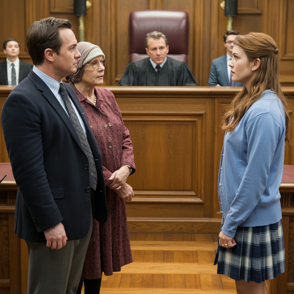 Min före detta make och hans mamma gick in i domstolen säkra på att de skulle ta min lägenhet — Domaren kände igen mig i det ögonblick han gick in