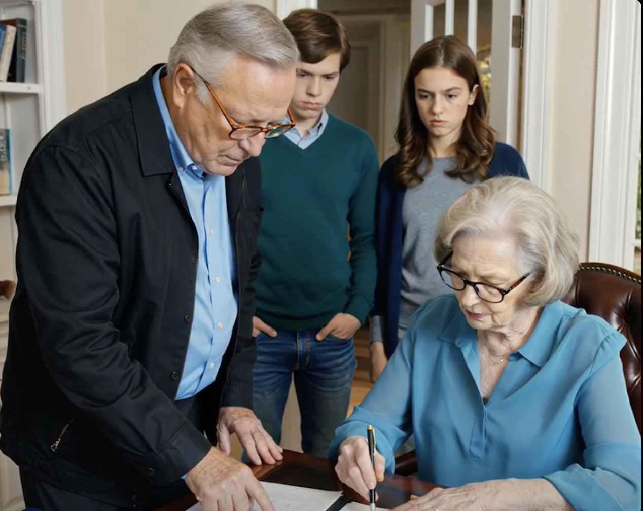 Aos 72 anos, meu marido levou nossa casa de 3,5 milhões de dólares ao tribunal: “Proibirei você de ver a família e nossos filhos!” Não discuti. Um mês depois recebi uma ligação: “Senhora, seu marido foi encontrado morto, ele fez…”