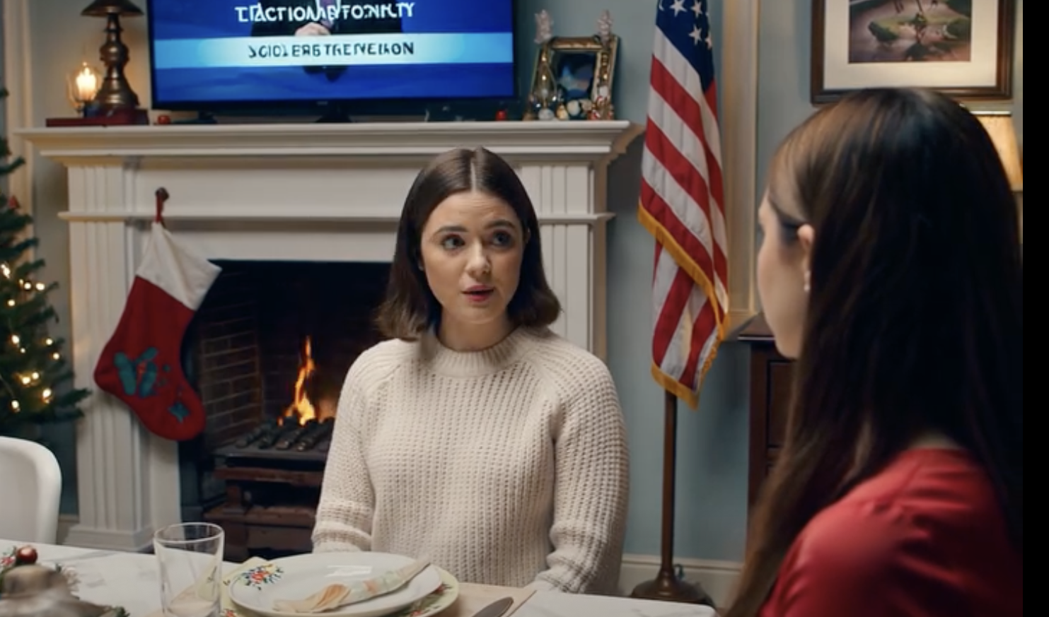 Ainda Trabalhando Naquela Loja Online?
Minha Irmã Brincou No Natal. Todos Concordaram.
Eu Apenas Continuei Comendo Silenciosamente—Até Que A TV Ao Fundo Anunciou: “Destaque da Noite: Como Ela Construiu Uma Empresa de 7,2 Bilhões de Dólares…”