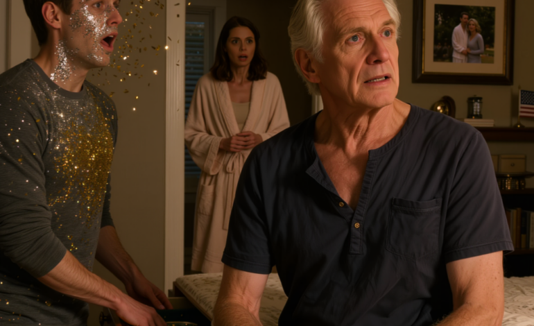 Min svärson trodde att jag sov, så han smög tillbaka in i mitt rum och öppnade lådan där jag förvarade nyckeln till safen som om han hade känt till rutten länge, och det som kallade mig mest var inte hur hans hand skakade när han rörde vid det som var inuti, utan hur hans ansikte bleknade på en sekund, som om han just insett att jag visste mer än han trodde.