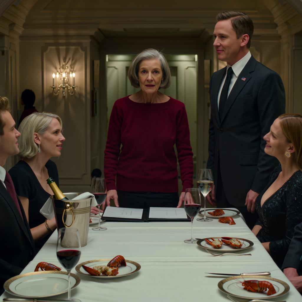 Min svärdotter hade redan avslutat sin jubileumsmiddag innan jag ens gick in, och hon skrattade mjukt: “Du är sen, så du får betala notan, eller hur?” Min son fortsatte: “Du är alltid så tanklös,” tills jag tittade tillbaka på meddelandet, insåg att de medvetet hade gett mig tiden då middagen skulle vara slut, sedan kallade jag chefen till bordet — och alla vid det bordet blev plötsligt bleka samtidigt