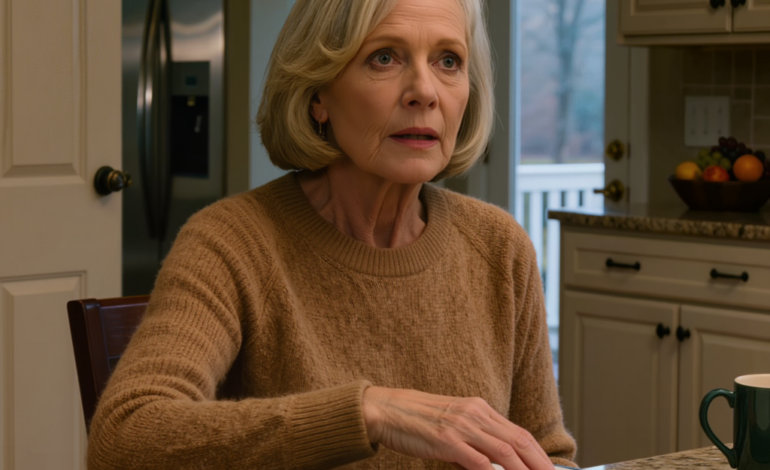 Jag lämnade min sons hus i tårar efter att av misstag ha sett en 12-sidig mapp ligga öppen på köksbänken, läsa raden “fastighetsövergångsplan,” och sedan bli iskall vid sidan som sa att jag skulle vara i minnesvård inom 3 år på grund av “kognitiv försämring” — något de trodde att jag aldrig skulle se, än mindre förstå innan de kom tillbaka.