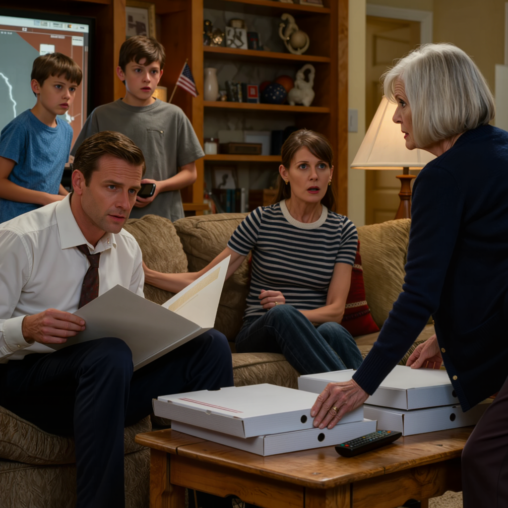 “De skrattade när de slängde hela den rostade kycklingen jag tillbringade hela eftermiddagen med att krydda med rosmarin och citron i soporna, min svärdotter till och med flinade, “”Ingen förolämpning, mormor, men det här huset har redan beställt thaimat,”” mina två barnbarn skrattade med, min son gav det där lilla skrattet som om han höll med, och jag gick tillbaka till mitt rum, öppnade kuvertet jag hade sparat sedan februari, och bestämde vem som skulle stanna i det här huset.