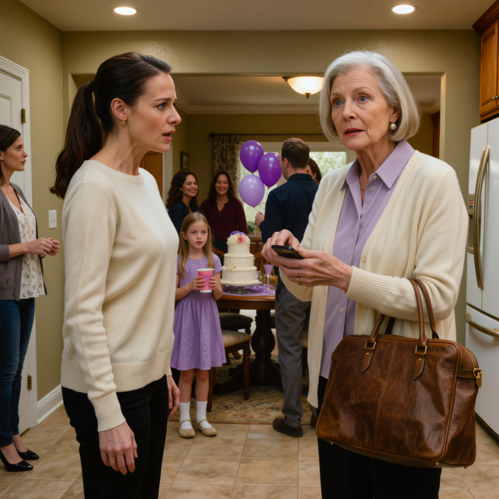 Avboka dina planer och kom och städa mitt hus, det är det minsta du kan göra,” sa min svärdotter mitt i min dotters födelsedagsfest, framför 30 gäster, medan jag pratade i telefon som kunde förändra mitt liv — för första gången efter 12 år av att bli tillsagd vad jag skulle göra, sa jag “Nej,” hon reste sig upp och skrek, “Du är värdelös,” och jag hämtade min handväska och gick mot dörren, med vetskapen om att någon just gjort ett mycket stort misstag.