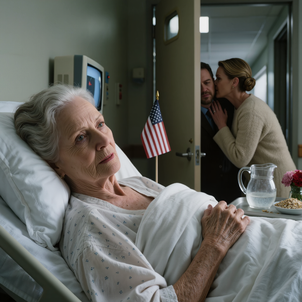 Jag öppnade mina ögon efter en stroke vid 68 års ålder, och det första jag hörde var min dotter som sa till sjuksköterskan, “Bara få henne att förstå att det inte finns några pengar kvar,” medan min son lekte mannen som bar allt. De var alltför självsäkra när de satte upp detta. Jag såg igenom allt, och det lämnade dem utan något utrymme alls.