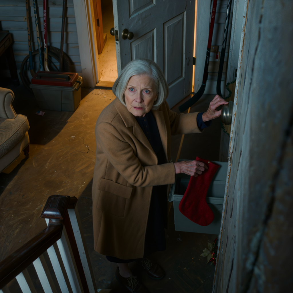 My daughter-in-law sent me to the basement like that was the place I belonged, then shut the door and turned the music up so no one would hear me knocking, while my son kept fussing over a “perfect” evening right upstairs, until the whole house suddenly went quiet, and that silence was what finally made a few people afraid