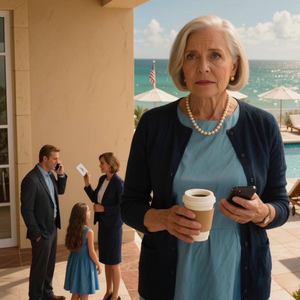 Hela min familj bjöd in mig att tillbringa en vecka på ett havsresort som om de äntligen hade kommit ihåg att jag är en del av familjen, sedan, i det ögonblick vi anlände, lämnade de mig ensam i hotellobbyn med en hög med rumsnycklar i handen, och exakt klockan 10:00 på morgonen, när min son ringde i panik eftersom ingen kunde komma in i sina rum, avslöjade hans röst att något hade rymt ur deras kontroll