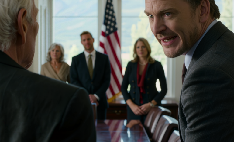 Vid min frus testamentsläsning slog min svärson plötsligt handen i bordet, förklarade att “alla åtta resorter är våra”, och sade sedan kallt, “En värdelös gammal man som du får ingenting”, och hela hans familj skrattade som om vinsten redan var i deras händer, medan jag bara satt stilla och tittade noga på honom, som om personen som hade gjort det största misstaget i rummet fortfarande inte hade insett det