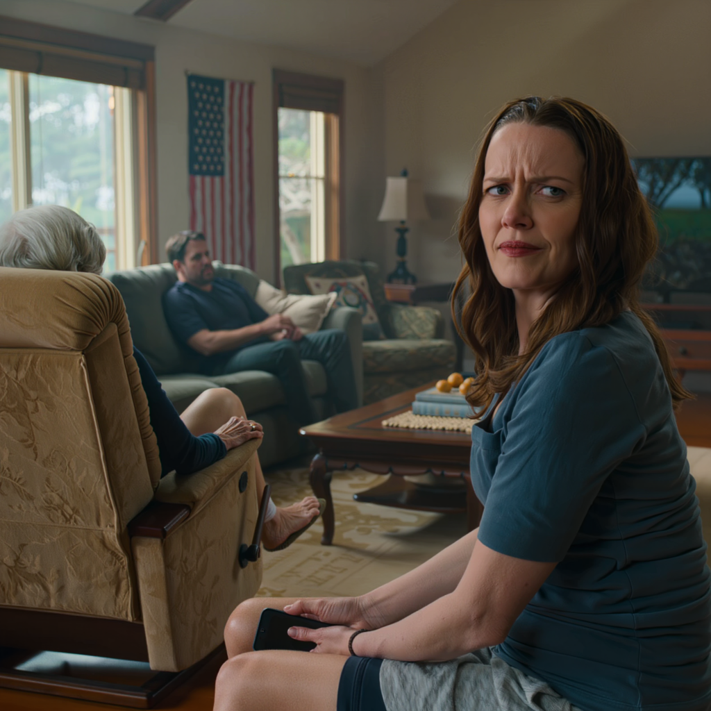 Mitt ben dunkade, och jag bad bara min svärdotter att räcka mig ett glas vatten, men hon skrek rakt i ansiktet på mig: “Stå upp och ta det själv, värdelösa gamla kvinna,” medan min son bara satt där med huvudet nedböjt som om han inte hade hört något, och när jag gnisslade tänder och reste mig inuti huset jag hade betalat för under alla dessa år, visste jag att före gryningen skulle det ringa ett samtal som skulle hindra båda från att sova