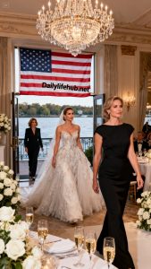 Du har aldrig råd med en klänning som min, skämtade min syster på hennes bröllopsfest. Mamma nickade, det är en $45 000 original från Valentina Russo. Jag log tyst i min enkla svarta klänning. Sedan gick Valentina Russo själv in i lokalen. “Isabella!” hon kramade mig. “Dina höstkollektionsdesigner är briljanta, älskling.” Min systers bukett föll ur hennes händer när Valentina tillkännagav: “alla, detta är min huvuddesigner och affärspartner. Hon äger 40 % av mitt modeimperium…”
Fyrverkerier från en basebollmatch över floden bröt natten öppen, spridde skarpt ljus över vattnet tills ytan glittrade som om den pratade tillbaka. Bröllopsstället reste sig över flodkanten, storslaget och avsiktligt, den sorts plats som existerade för att fotograferas. Vita rosor klättrade på spaljéer med repeterad elegans, kristallkronor spred kristallklart ljus över champagneglas, och en stråkorkester spelade felfritt, välbetald för att ignorera spänningen.
Min syster Eleanor hade alltid drömt om överflöd. Större rum. Större uppmärksamhet. Större bevis på att hon betydde något. Ikväll var hennes triumf. Eleanor Hayes — våra föräldrars gyllene barn — skulle gifta sig med Charles Whitmore III, arvtagare till en lyxig bil-dynasti. Trehundra gäster klädda i självförtroende och haute couture skålade för det som min mamma ständigt kallade “en perfekt förening av jämlikar.”
Jag stod vid sidan av nära kanten av mottagningshallen, iklädd en enkel svart klänning. Ärmlös. Rena linjer. Tyst och exakt. Elegant nog att inte skämma ut någon, tillräckligt enkel för att bli ignorerad. Jag hade köpt den diskret och sytt den själv mellan arbetsanrop. Den passade mig perfekt, även om jag visste att den inte hörde hemma i detta rum.
Överallt annat glittrade av designermärken — skräddarsydda klänningar, diamanter, ärvt lugn. Även avlägsna kusiner bar lyx som en uniform. Jämfört med dem var jag bakgrundsbrus.
Släktingar närmade sig mig med artiga leenden förfinade av dömande. Frågor om Brooklyn. Om jag fortfarande sydde. Omtanke maskerad som medlidande. Eleanor gick lätt med dem, rörde vid sin klänning, berömde dess pris, skrattade lätt när hon påminde mig om att den sannolikt kostade mer än jag tjänade på ett år.
De pratade fritt. De hade alltid gjort det. För dem var ambition utan synligt rikedom misslyckande.
Jag lyssnade lugnt. En gång skulle de orden ha bränt mig. Ikväll kändes de förutsägbara, överlevbara — som vädret.
Sedan förändrades rummet.
Inte med ljud, utan med uppmärksamhet. Samtalen tunnades ut. Huvuden vände sig. Dörrarna öppnades.
Lucia Moretti gick in som om hon ägde gravitationen själv. Silverhår, smaragdgrönt siden, en närvaro så säker att kristallkronorna verkade justera sig för henne. Hon var modekunglighet — internationell, orörbar — och gick rakt mot mig.
Hon kramade mig varmt, ursäktade för sin försenade flygning från Milano, och sade sedan de ord som bröt kvällen: att jag hade designat Eleanors klänning, att jag var hennes huvuddesigner och affärspartner.
Tystnaden föll som glas.
Eleanors bukett gled ur hennes händer.
Fortsättning följer i kommentarerna.