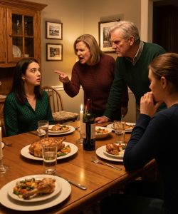 Vid en familjesammankomst slog min mamma handen i bordet. “Titta på din syster! Hon skickar oss $4 000 varje månad! Du är en så otacksam dotter!”