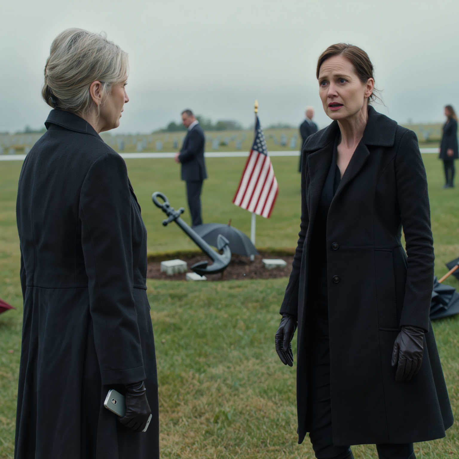 O telefone do meu marido nunca deveria ter tocado após o funeral, e certamente não deveria ter acendido com uma mensagem dizendo para eu me afastar do caixão em um cemitério cheio de guarda-chuvas pretos em Fairview, mas aquele momento único abriu um segredo que havia sido enterrado por cinco anos e me levou da casa da minha viúva até um celeiro trancado que continha algo poderoso o suficiente para abalar toda a nossa pequena cidade.