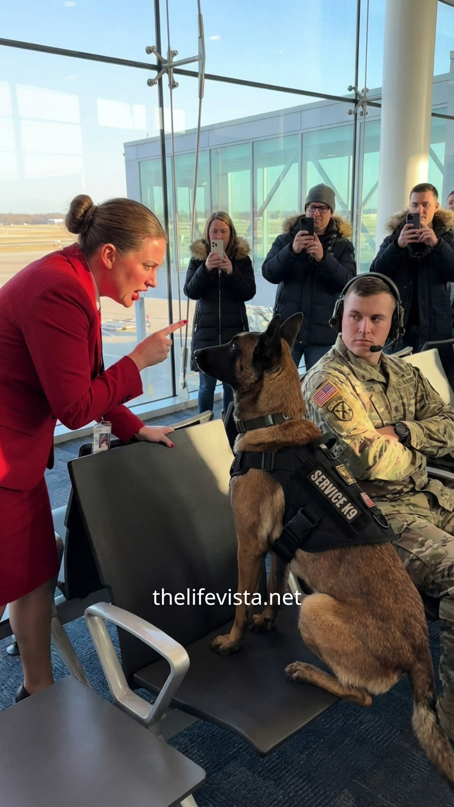 Poista tuo koira täältä—Tämä on ylellinen lounge, ei kennel!