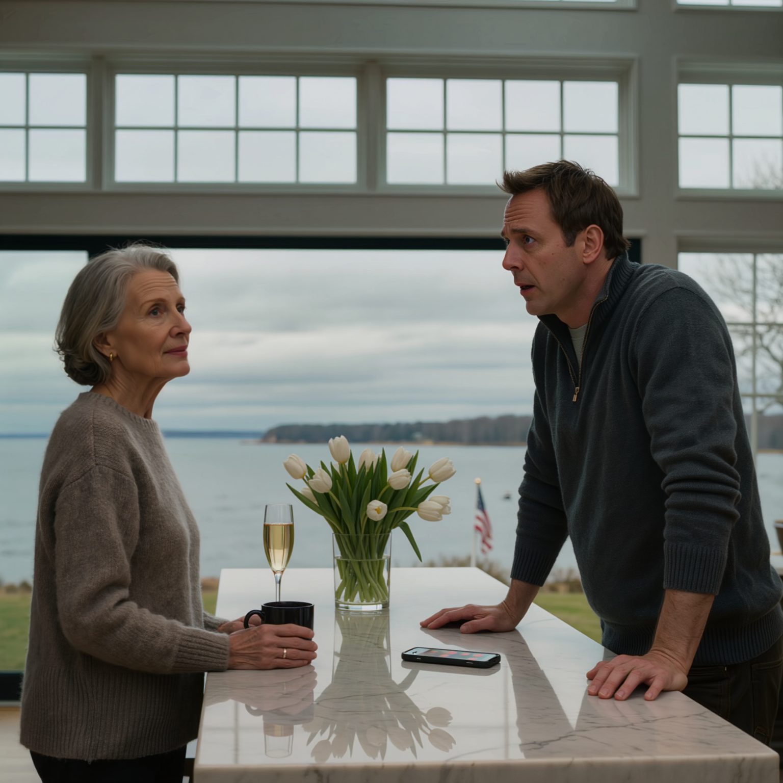 Kuuden vuoden ajan poikani oli aina “vahingossa” unohtanut äitinsä syntymäpäivän, jotta hän voisi mennä Vermontiin ja juhlistaa anoppinsa syntymäpäivää, joka osui samaan viikkoon, kun taas minä jäin Connecticutiin muutamien muodollisten tervehdyksien kanssa; tänä vuonna en sanonut mitään, ostin 3,2 miljoonan dollarin rantamökin, laitoin kuvat Facebookiin ja muutaman tunnin sisällä puhelimeni soi taukoamatta kuin koko perheeni olisi äkkiä tajunnut, etten ole enää se nainen, jonka he luulivat voivansa ohittaa.