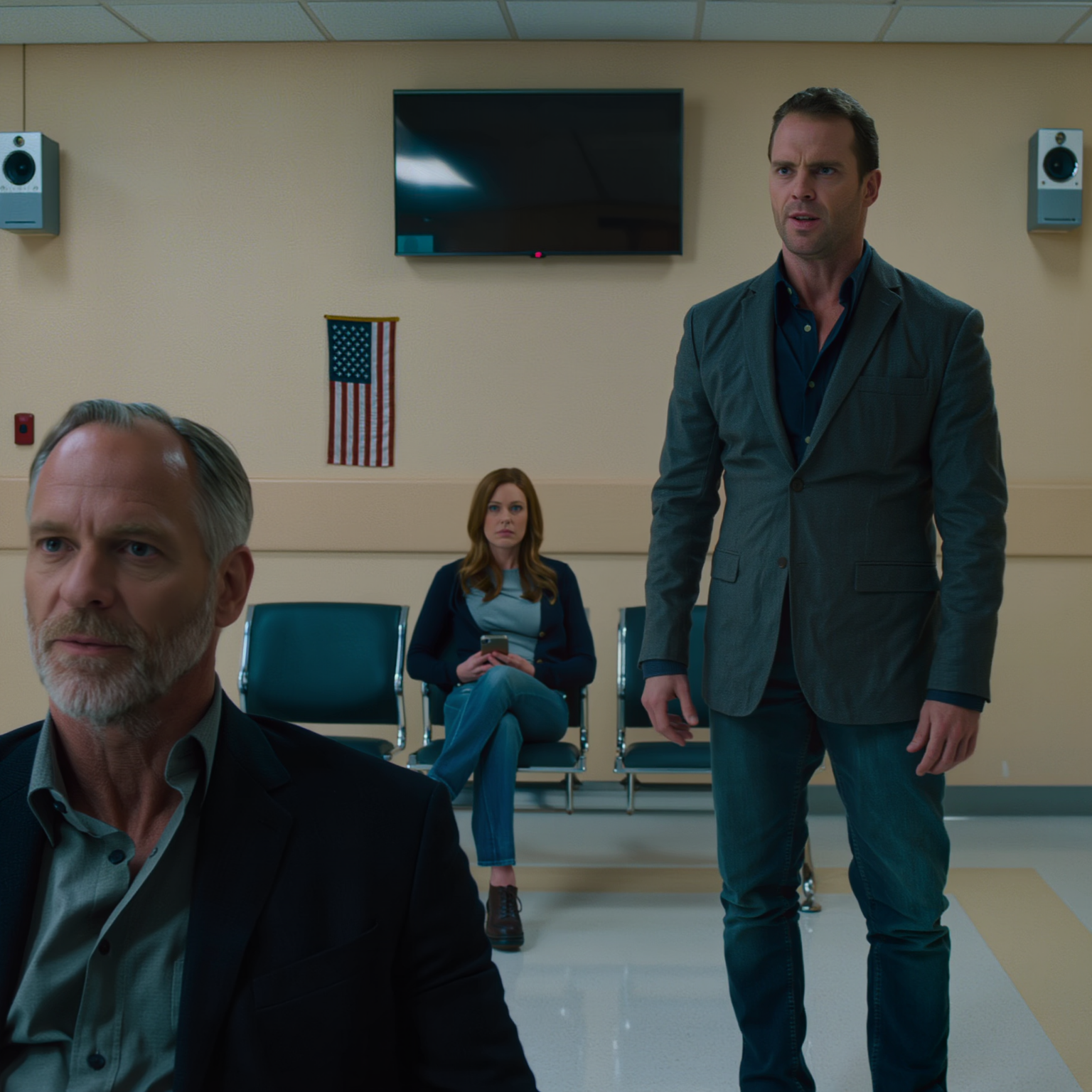 Lensin kotiin päivää aikaisemmin, näin poikani auton ajotien varrella tiistai-iltapäivänä, menin sisään ja löysin hänet ja hänen vaimonsa istumassa liikkumattomina sohvalla kuin he olisivat jo odottaneet huonoja uutisia, kun Cassandra oli Mercy Generalin teho-osastolla. Lääkäri sanoi, että hänen lukunsa eivät näyttäneet äkilliseltä sairaudelta, joten heti odotushuoneessa lukitsin kaikki heidän koskaan koskettamansa tilit — ja heidän puhelimensa alkoivat soida.