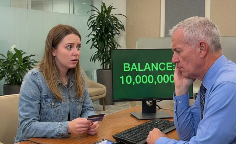 Mój mąż wyrzucił mnie z domu z zaledwie 43 dolarami… Ale kiedy użyłam starej karty bankowej mojego zmarłego ojca, reakcja kasjera zmieniła wszystko