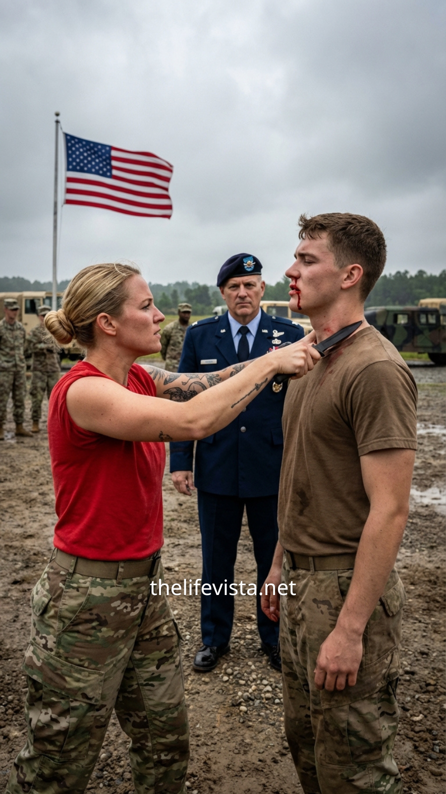 „Zapytaj swojego generała, kim ja jestem”—Śmiali się… aż do momentu, gdy pułkownik SEAL szepnął: „Czarna Wężyca”