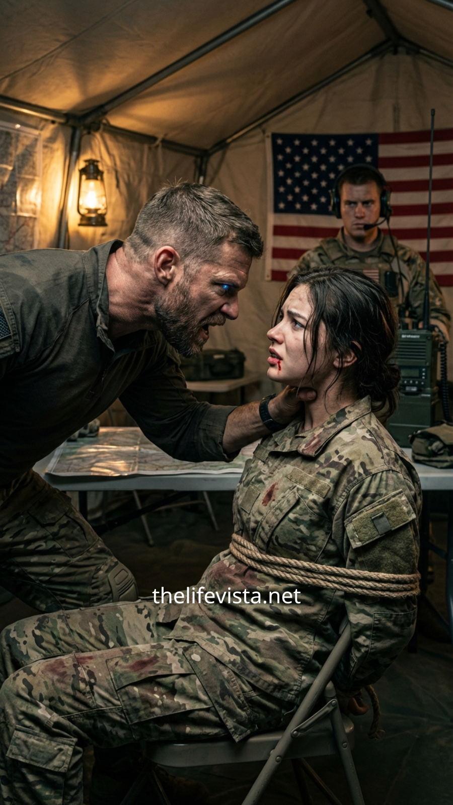 Błagaj o swoje życie,” warknęła, chwyciła za gardło nastolatki—aż zorientowały się, że szkoliła Navy SEALs