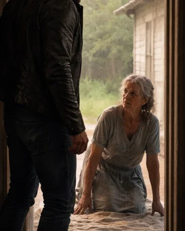 Pierwszą rzeczą, którą zauważył Marcus, nie był dom. To było krzesło.