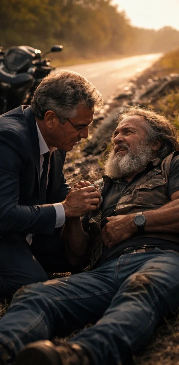 Chwila, gdy zobaczyłem znak, coś wewnątrz mojego serca pękło w sposób, którego nie czułem od lat. Moje widzenie się rozmazywało, zanim jeszcze zrozumiałem, na co patrzę, zanim słowa zdążyły się w pełni ułożyć w znaczenie. Przez chwilę myślałem, że to okrutny żart — jakiś skomplikowany błąd przeznaczony dla kogoś innego, nie dla człowieka, który już stracił wszystko.