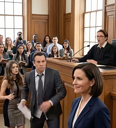 Assisti ao meu marido bilionário entrar com swagger no tribunal com sua amante no braço, sorrindo como se já fosse dono do meu futuro. Então ele zombou, “Você não levará nada, Catherine.” Quase ri. Ele achava que eu era a esposa esquecida — a mulher silenciosa por trás do seu império. Mas quando o juiz abriu aquele arquivo, todo o seu mundo mudou. Ele não tinha ideia de quem realmente tinha o nome em tudo.