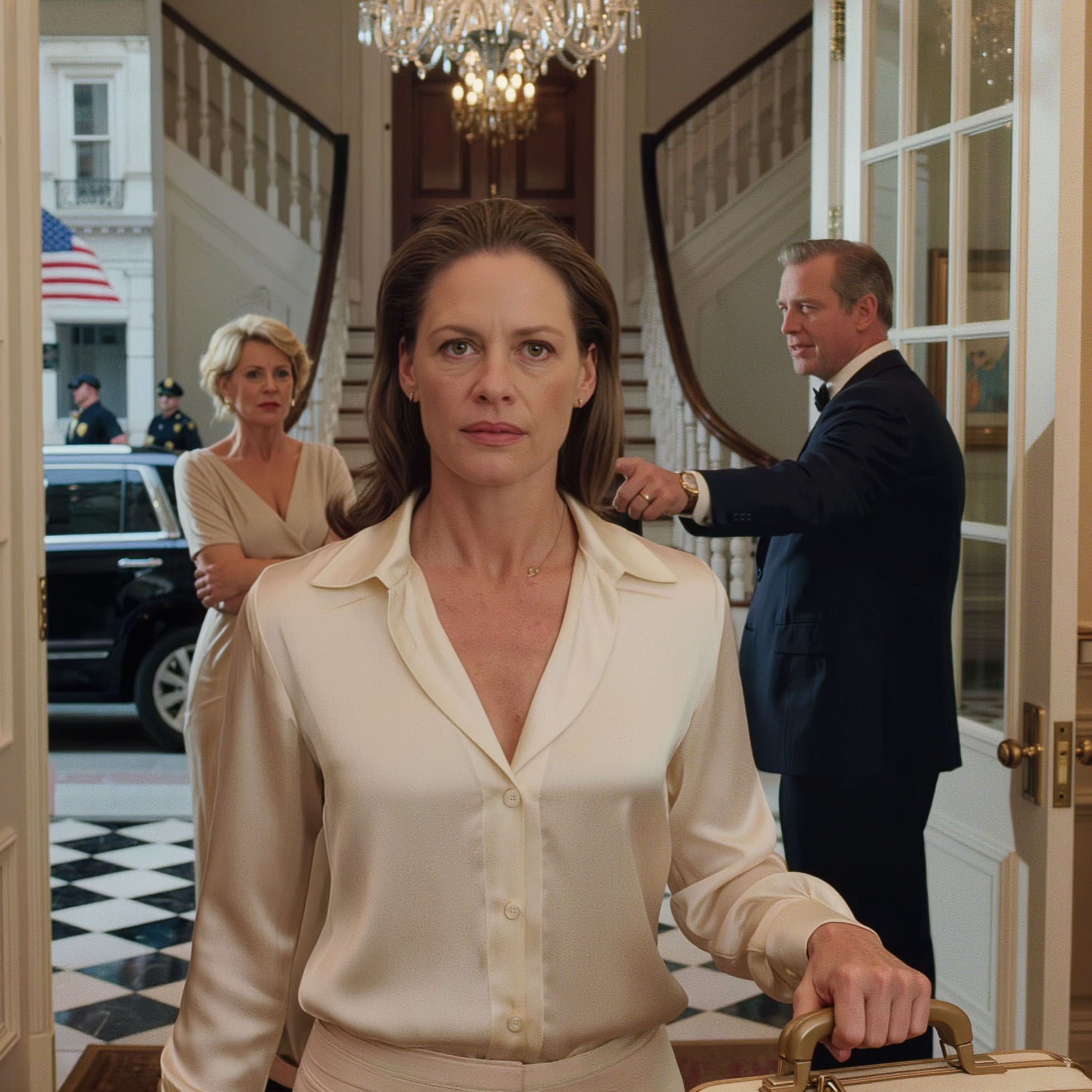 Efter att min miljardärsfarfar dog blev jag chockad när jag fick reda på att jag ärvde hans 1 miljard dollar. Mina föräldrar krävde att jag skulle lämna över det — jag vägrade. Den natten sparkade de ut mig. Jag flyttade in i hans herrgård. Nästa morgon kom de för att vräka mig — men när dörrarna öppnades… satt en man i vardagsrummet. Och hans första ord fick dem att kollapsa.