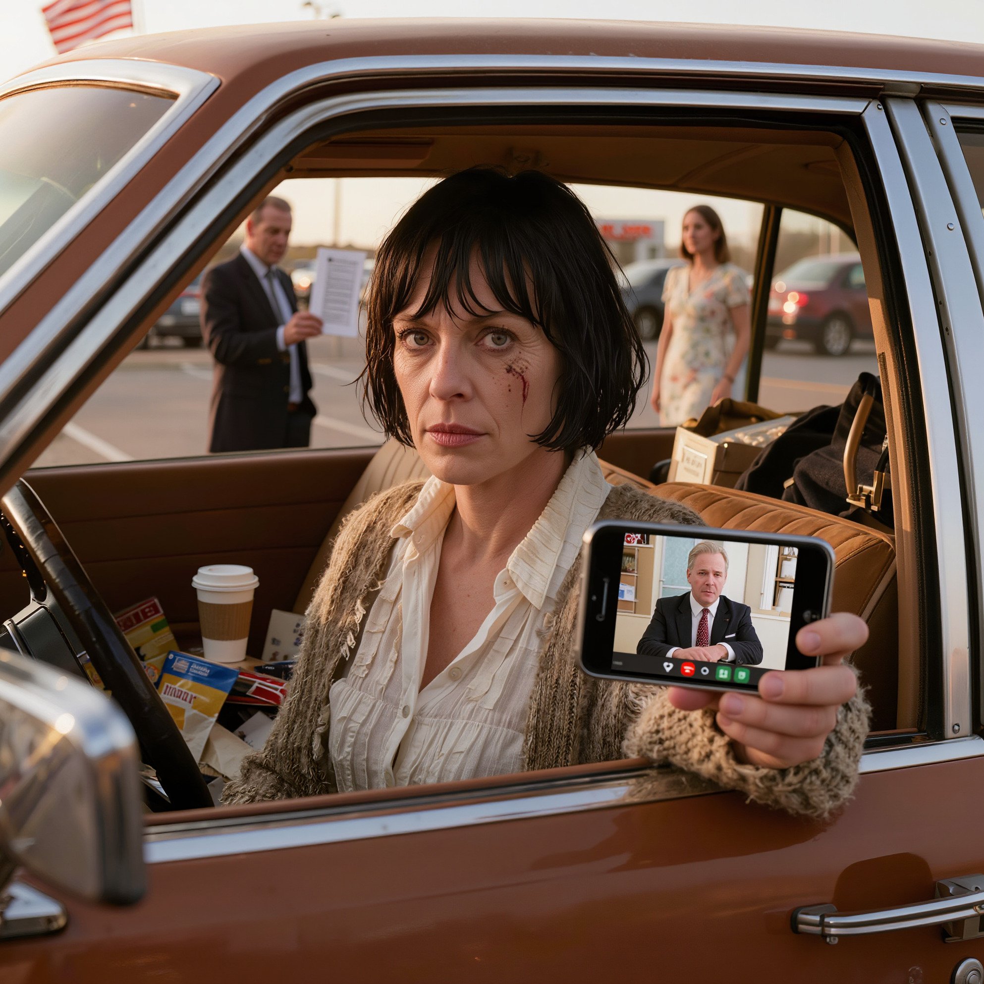 Meu marido disse: Estou entrando com o pedido de divf3rcio e deixando vocea pelo seu melhor amigo!
; Eu vivi no meu carro, mas um note1rio me ligou: 
“Senhora, seu pai morreu e deixou para vocea 85 milhf5es de df3lares. Mas he1 uma condie7e3o.”