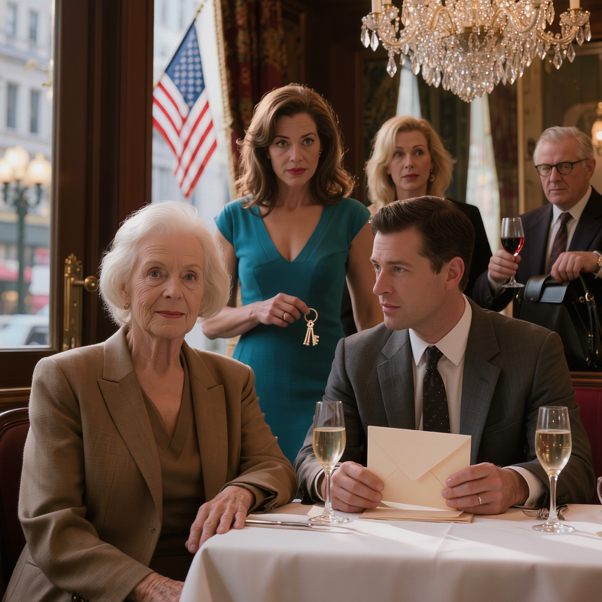 Querido, eu fiz uma cópia das chaves do apartamento para você!