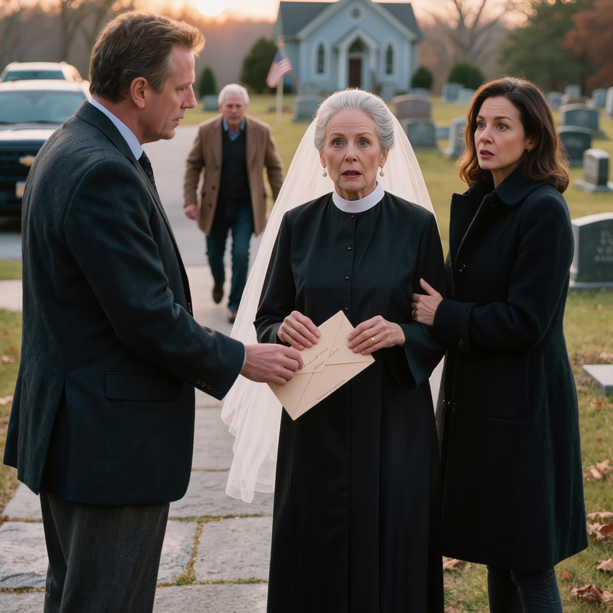 Depois do funeral do meu marido, um estranho disse: “Seu marido me pediu para te dar isto apenas após a sua morte.” E ele me entregou um envelope. Quando o abri com mãos trêmulas, não pude acreditar nos meus olhos.