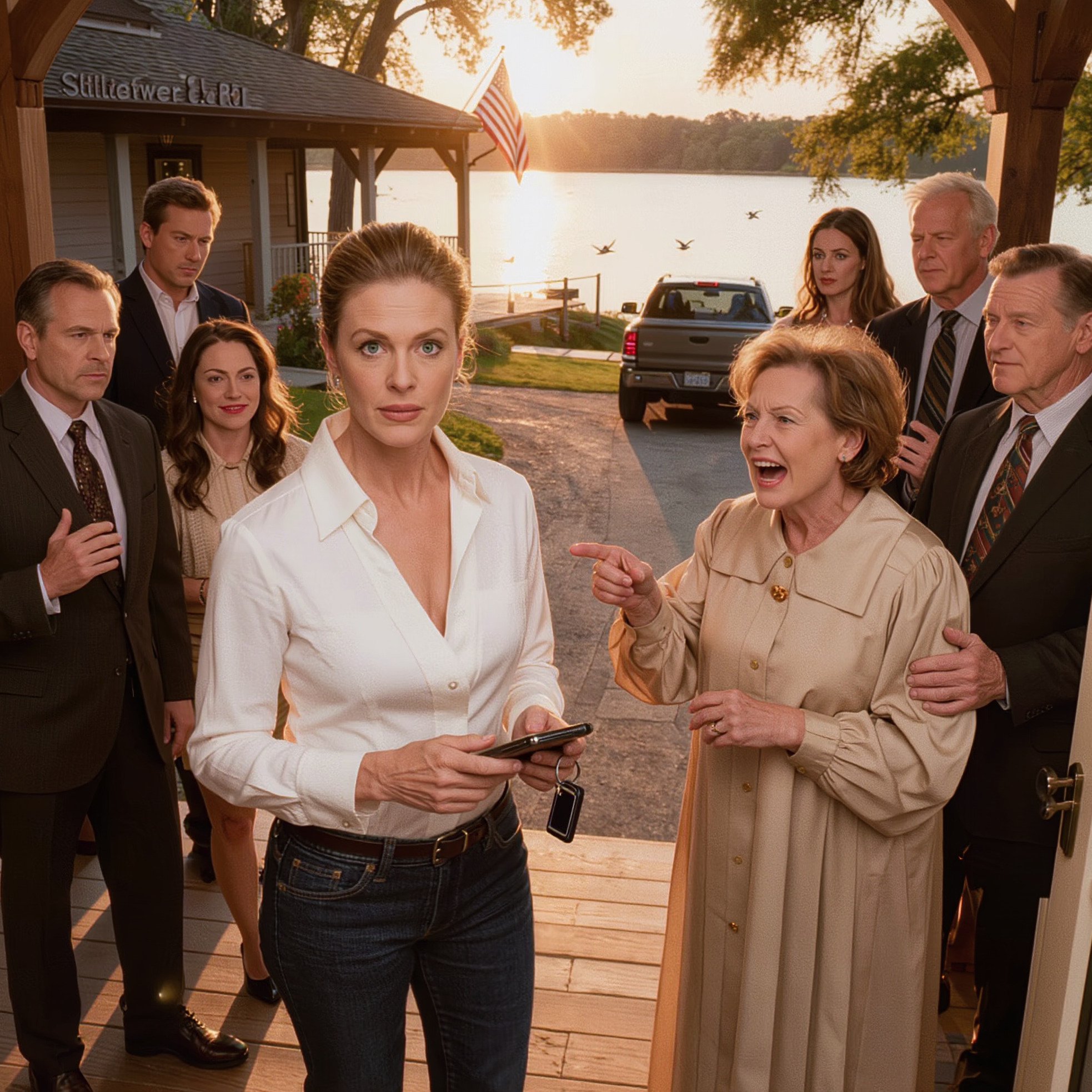 Meus pais me disseram que não haveria espaço suficiente para mim no retiro anual da família. Então eles convidaram 118 pessoas. Todos os meus 6 irmãos, suas famílias, sogros—até primos e amigos. Eu não disse uma palavra. Tomei uma atitude em vez disso. Nove horas depois, minha mãe estava gritando…