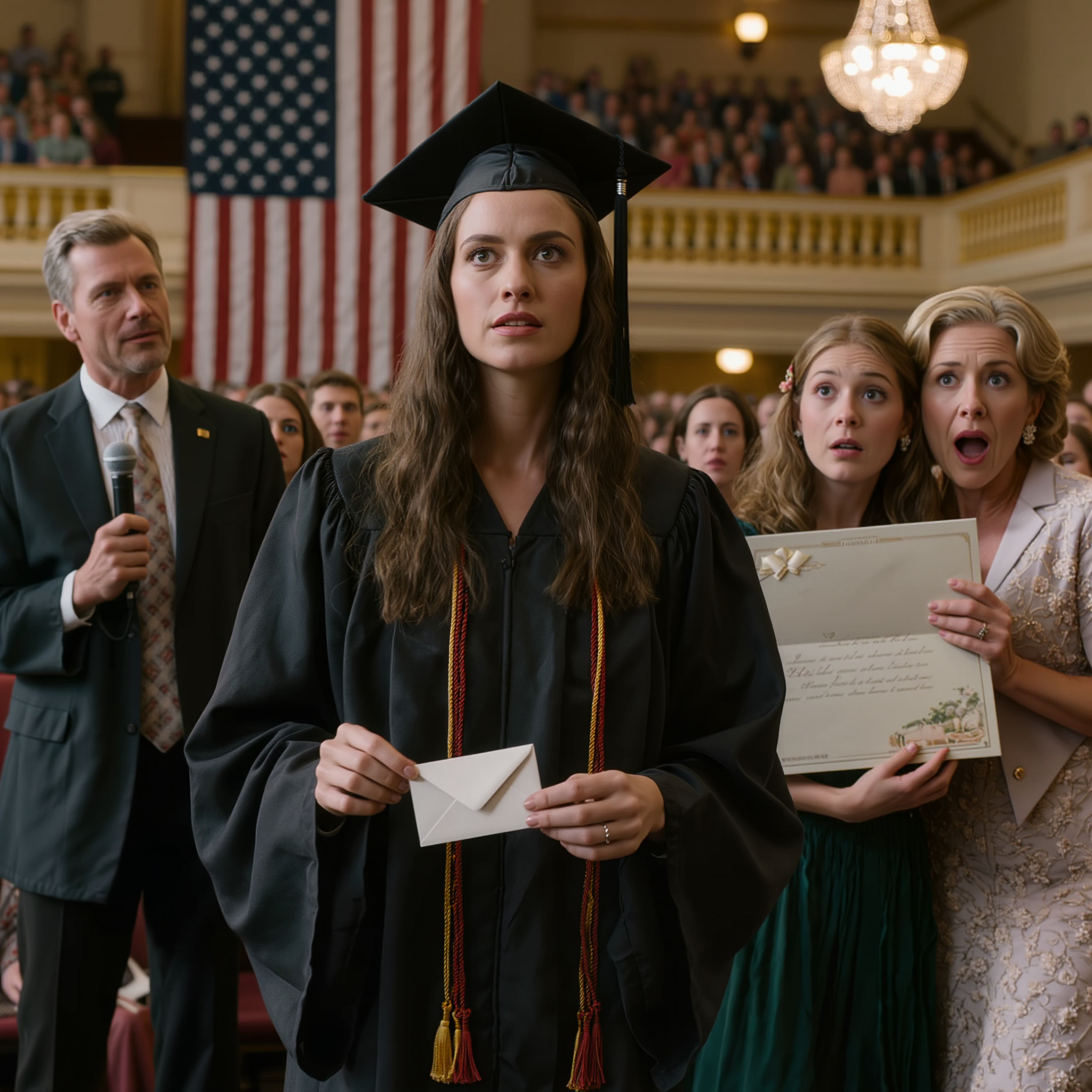 Na minha formatura, meus pais surpreenderam minha irmã gêmea com uma viagem totalmente paga para a Europa. Mamãe a abraçou, sussurrou: “Você merece o mundo.” Quando abri meu presente — um cartão-presente de 10 dólares e uma palestra sobre “aprender gratidão” — apenas sorri, empacotei meu laptop e saí naquela noite. Uma semana depois… eles me ligaram chorando.