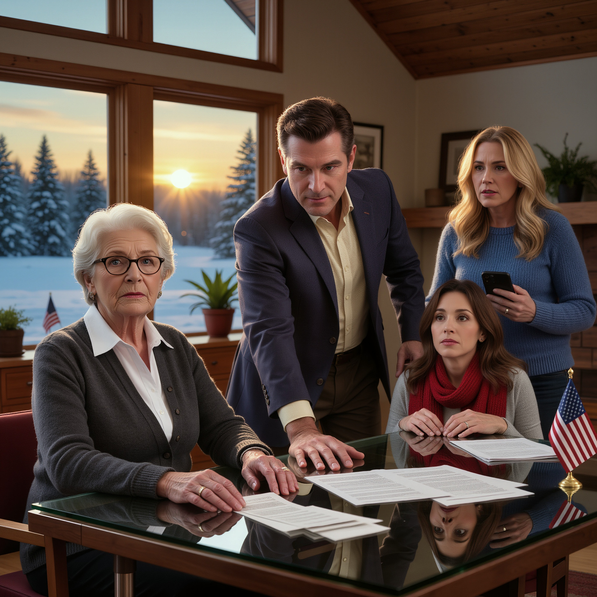 Minha família me enviou uma cesta de frutas no Natal e cobrou a viagem de esqui na minha conta—não liguei, liguei para o banco, a casa tinha desaparecido, assim como eu.